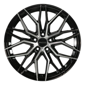 Valencia ARC-20141-04 10.0x20"-5x112 ET40 73.1 Black Diamond Jant (4 Adet)